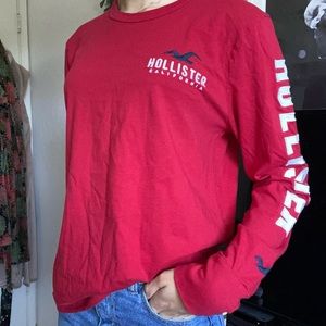 Red Hollister Longsleeve